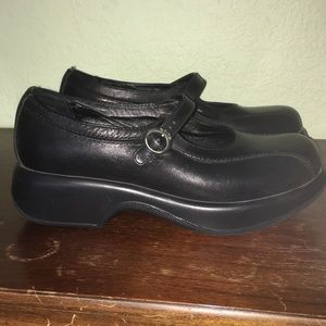 Dansko Mary Jane Clog A05 size 39 Black
